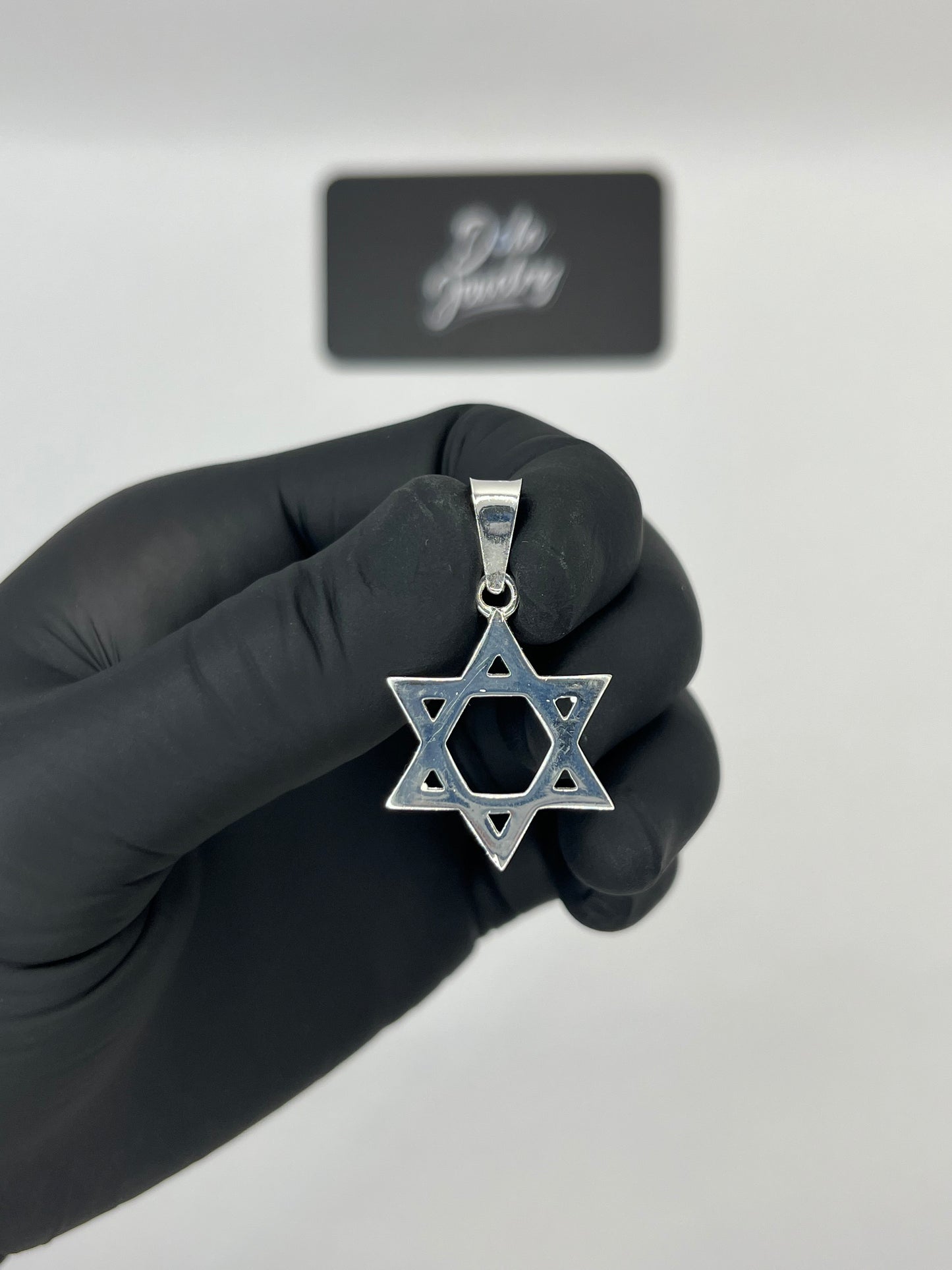 Star of David Pendant Sterling Silver