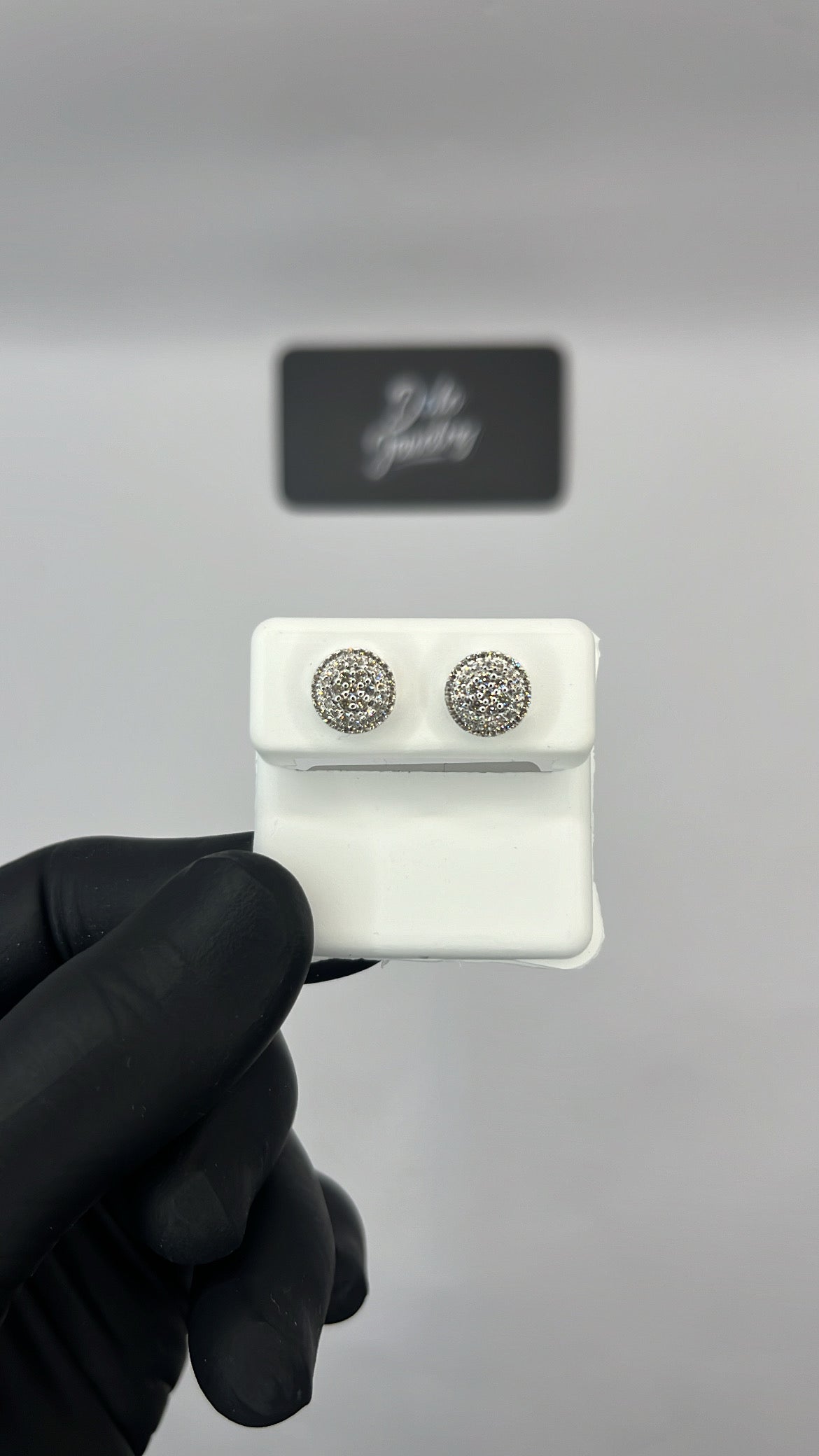 Iced Out Earrings .25ct