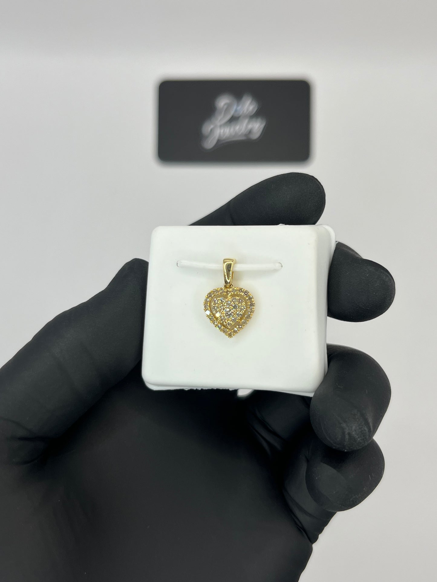 Mini Heart Pendant 0.15ct