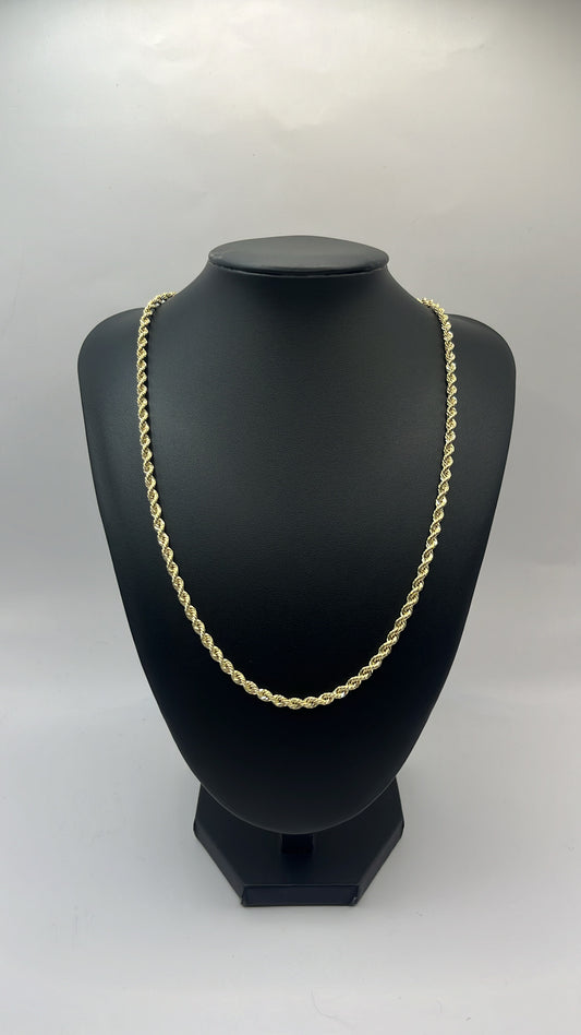 Rope Chain 10k Gold