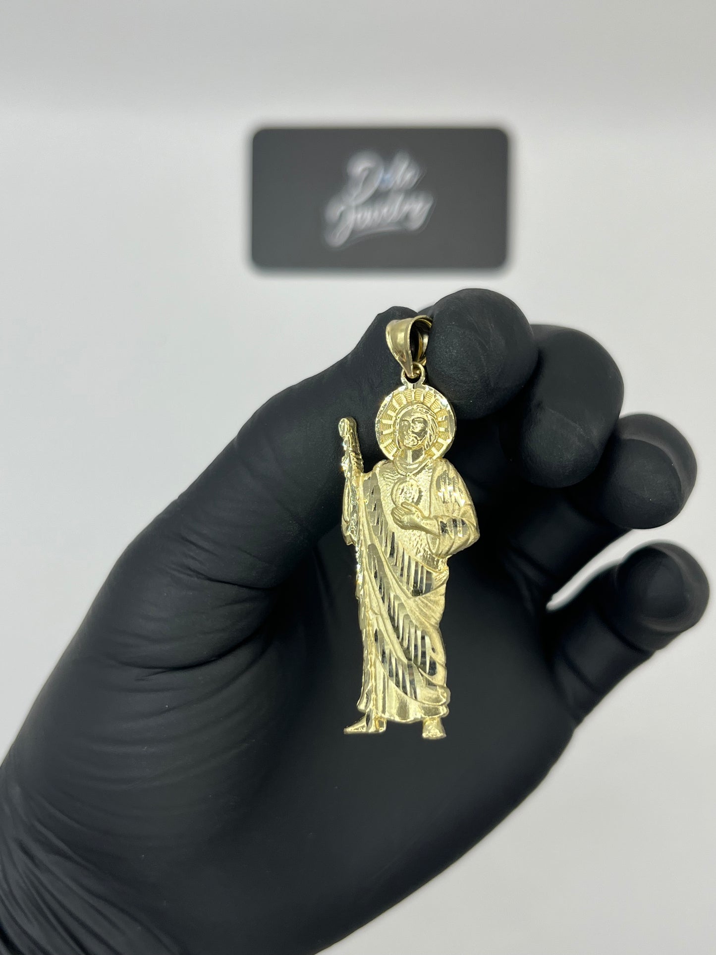 San Judas Pendant 10K Gold