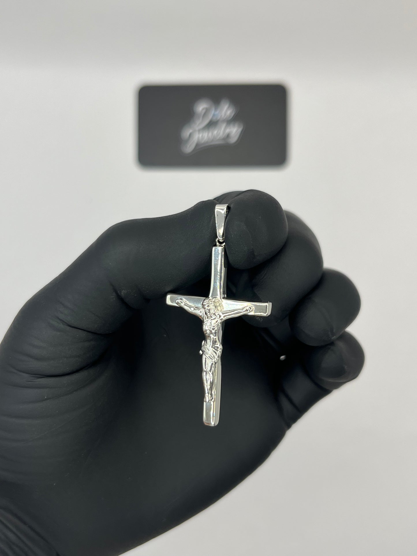 Crucifix Cross Sterling Silver