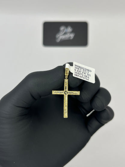 Cross Pendant .32ct