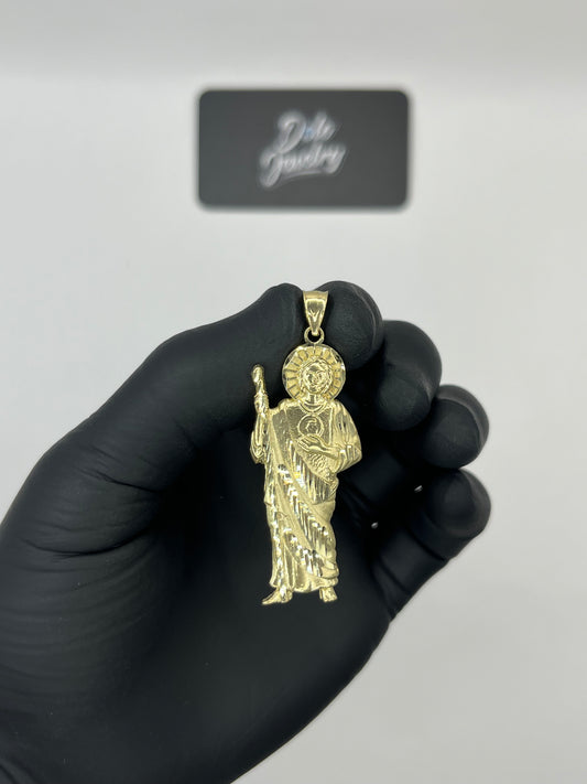 San Judas Pendant 10K Gold