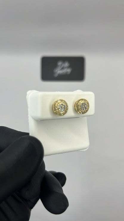 Iced Out Earrings .25ct