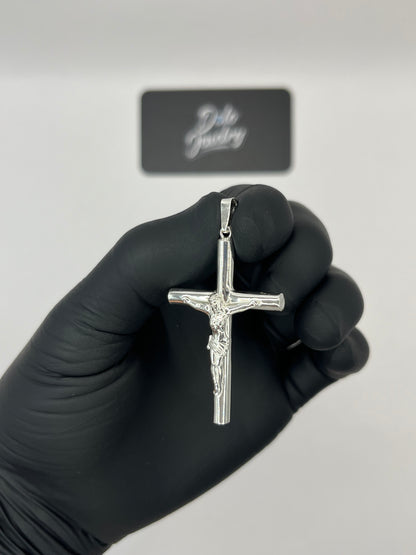 Crucifix Cross Pendant Sterling Silver