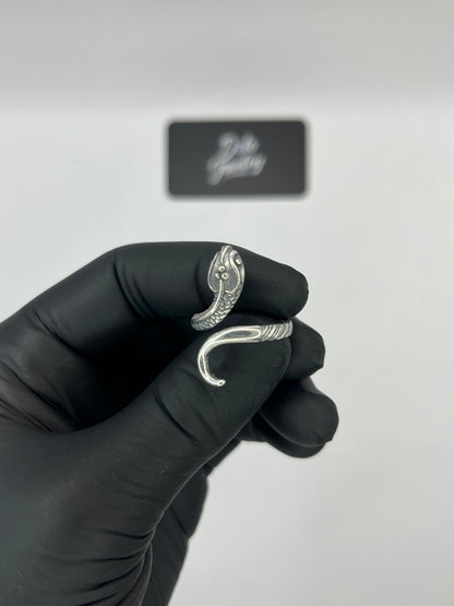 Sterling Silver Snake Ring