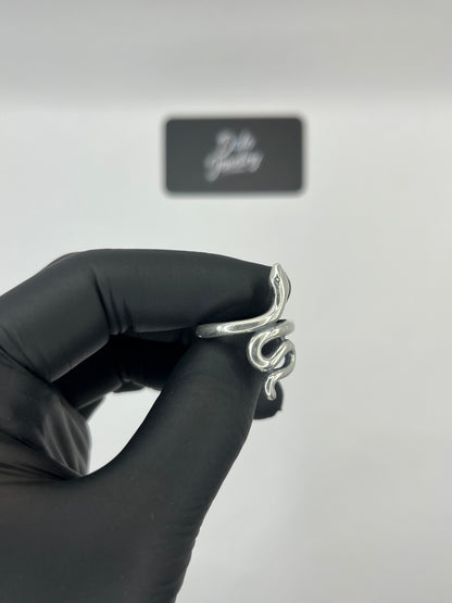 Sterling Silver Snake Ring