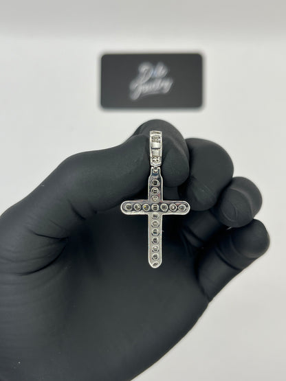 Baguette Cross Pendant 0.50ct