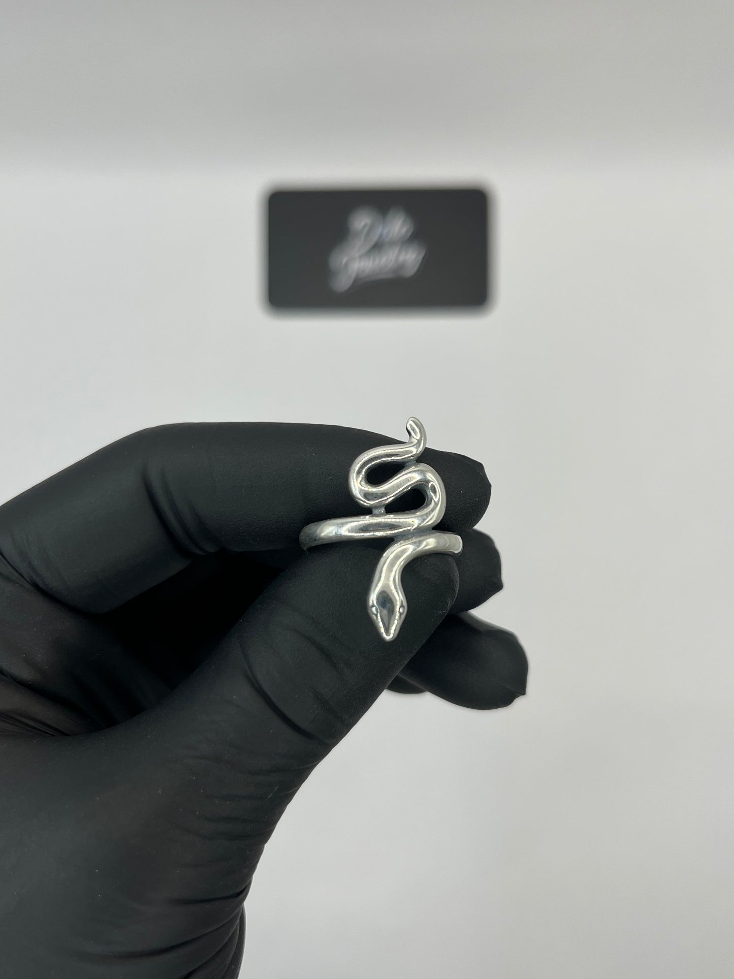 Sterling Silver Snake Ring