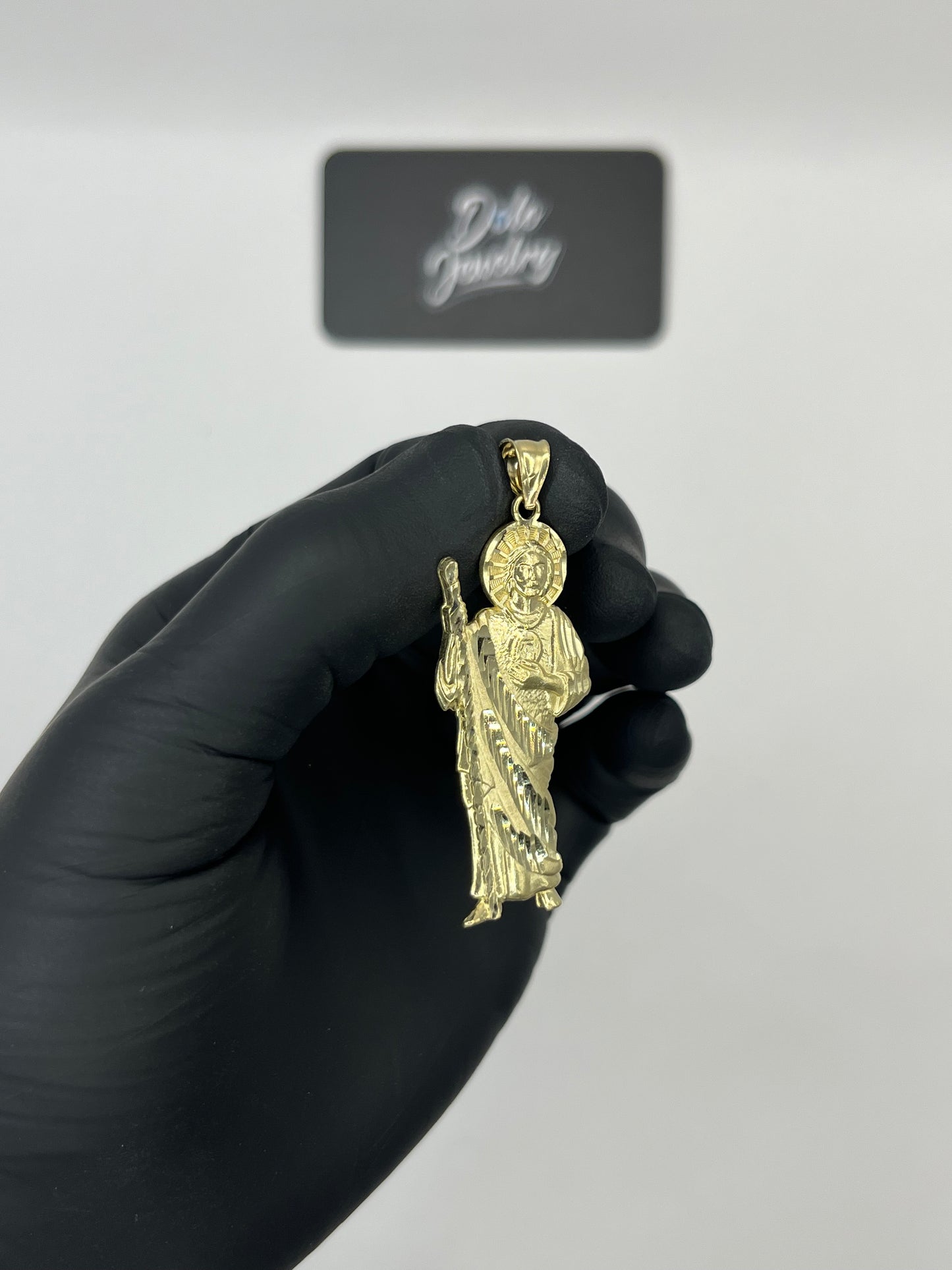 San Judas Pendant 10K Gold