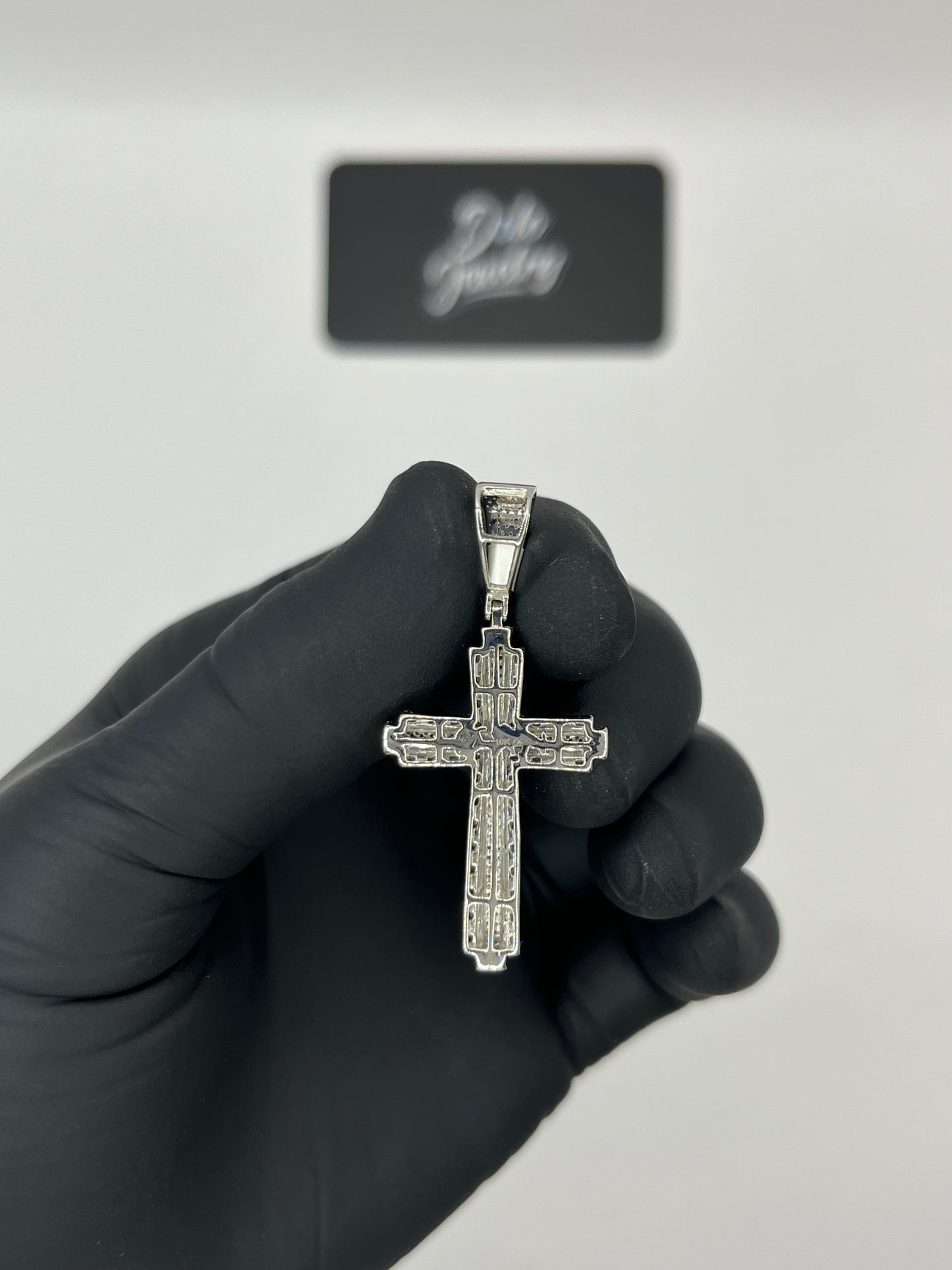 Emerald Cross Pendant 0.55ct