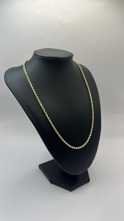 Rope Chain 10k Gold