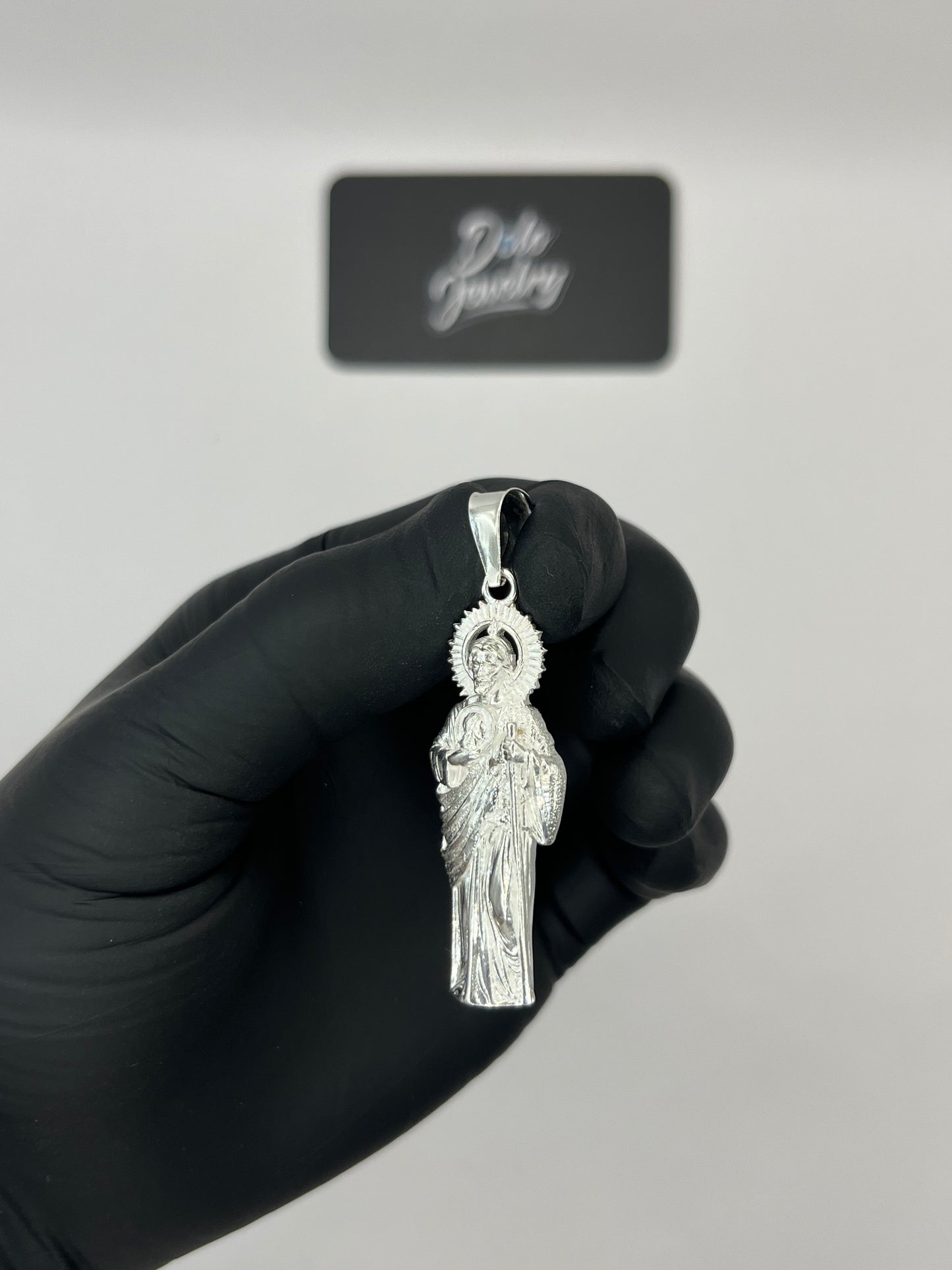 San Judas Pendant Sterling Silver