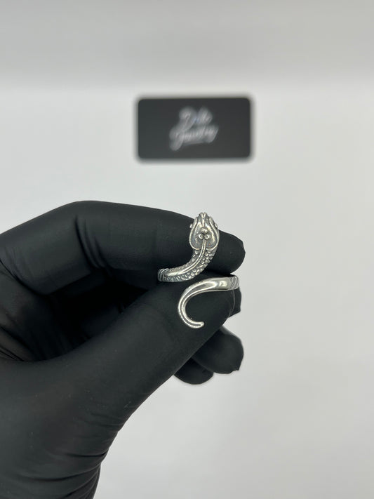 Sterling Silver Snake Ring