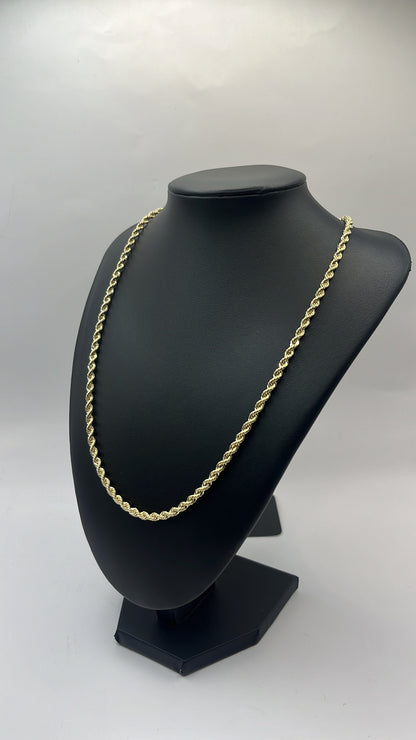 Rope Chain 10k Gold