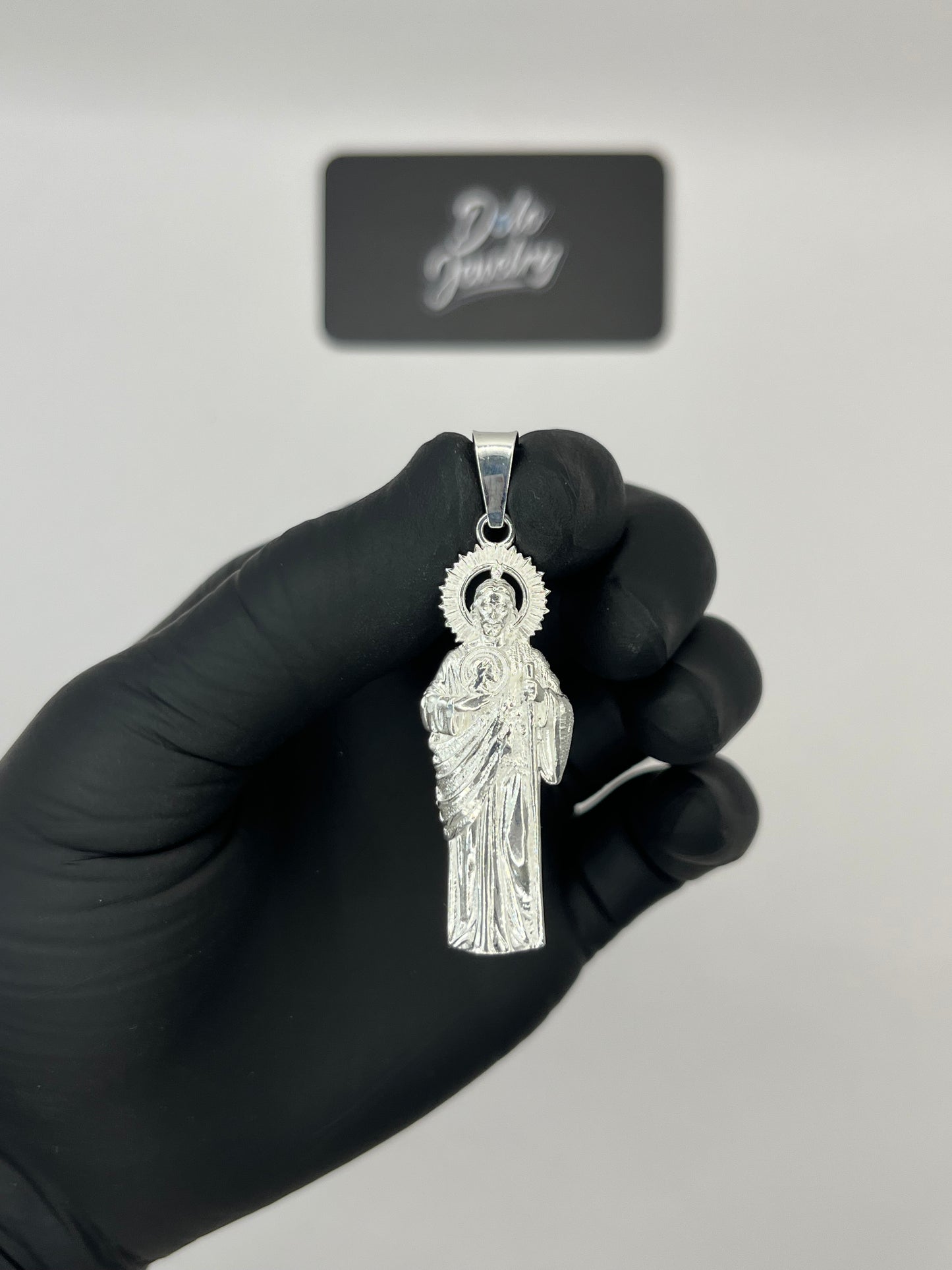 San Judas Pendant Sterling Silver