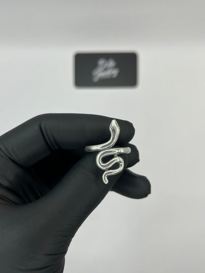 Sterling Silver Snake Ring