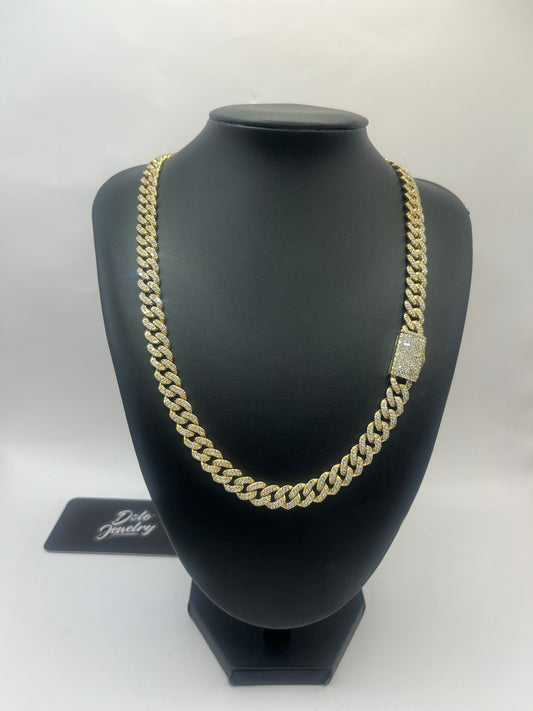 Diamond Cuban link chain