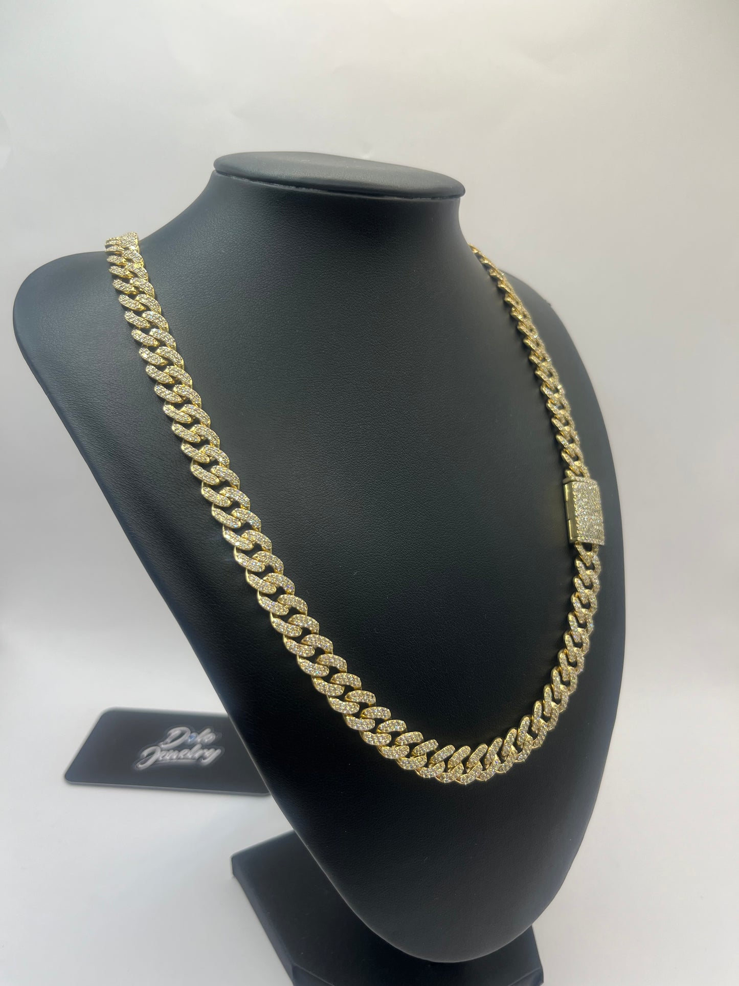 Diamond Cuban link chain