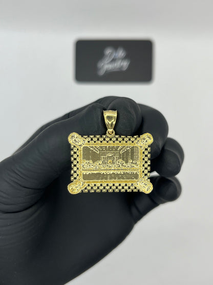 Last Supper Pendant 10K Gold